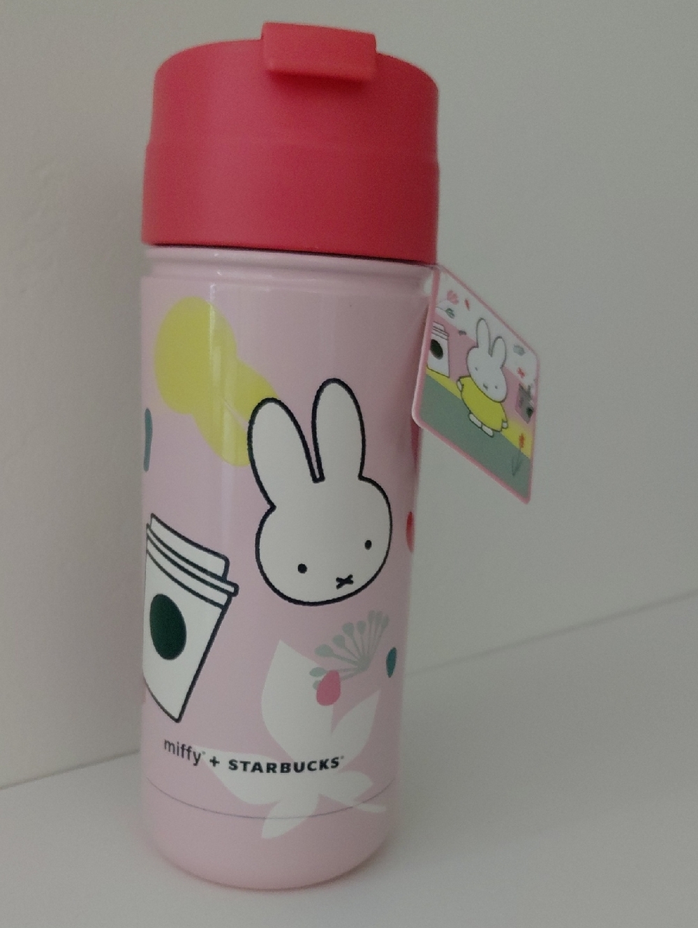miffy + Starbucks Pink Stainless Steel Tumbler